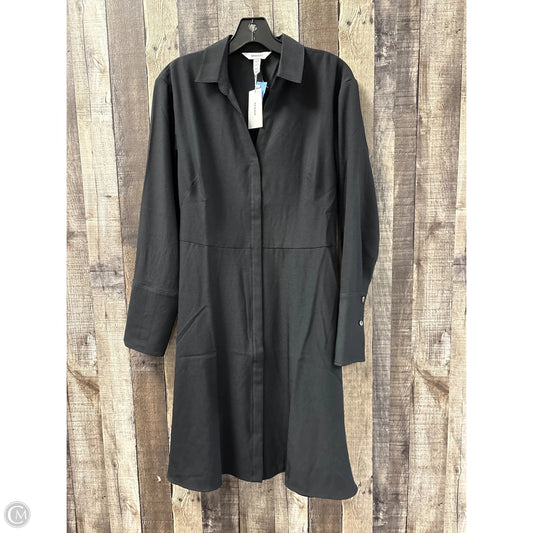 Dress Casual Midi By Spanx In Black, Size: M