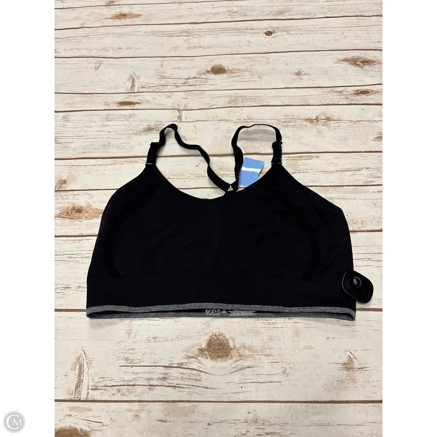 Athletic Bra By Primark In Black, Size: Xl