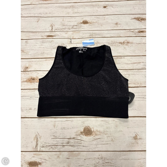 Athletic Bra By Forever 21 In Black, Size: L