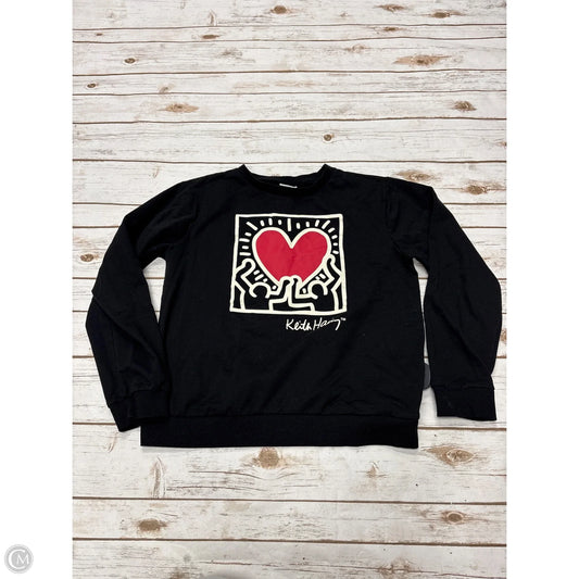Sweatshirt Crewneck By Cme In Black, Size: M