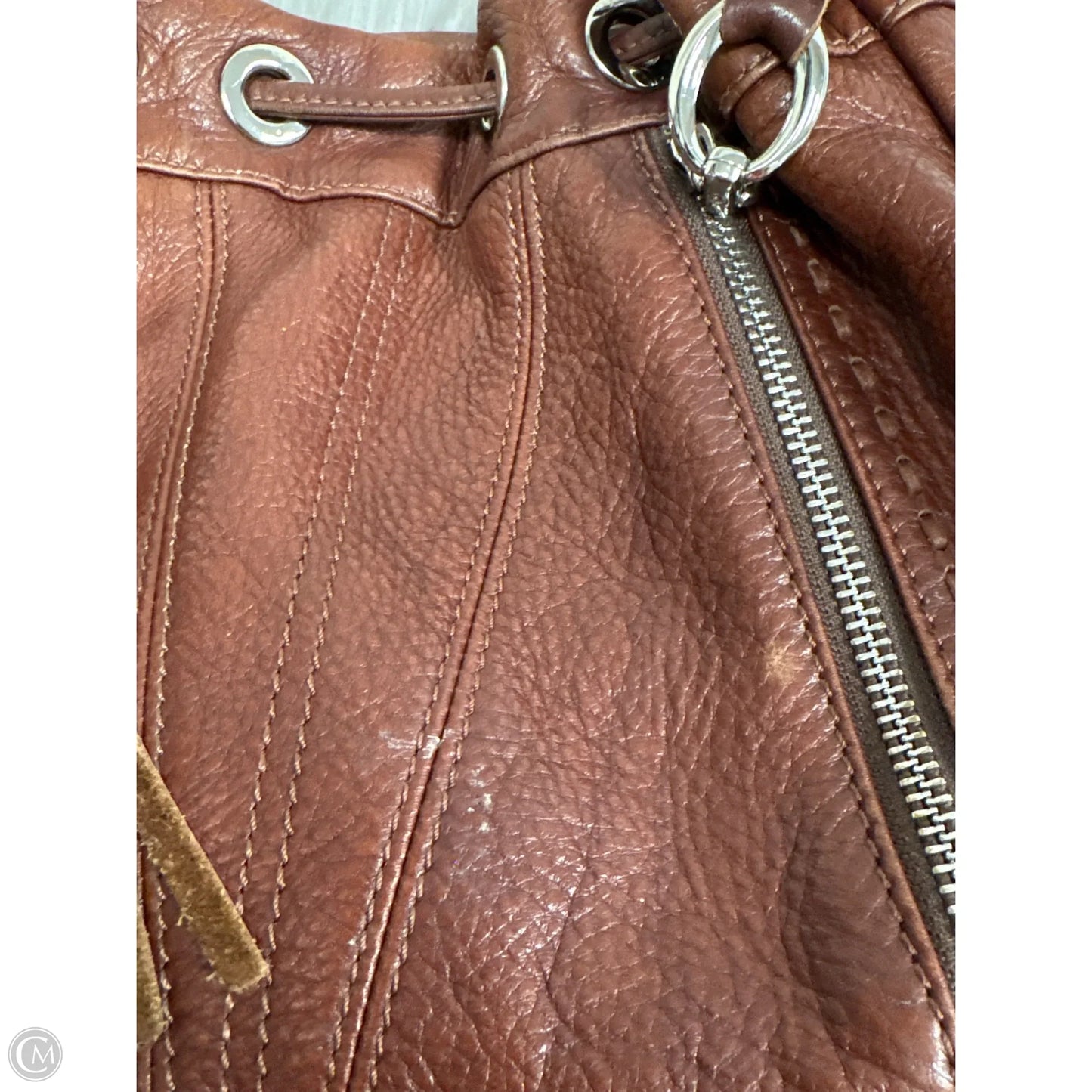 Crossbody Leather By B. Makowsky, Size: Medium