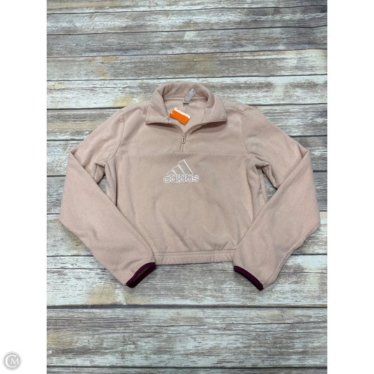 Athletic Fleece By Adidas In Beige, Size: S