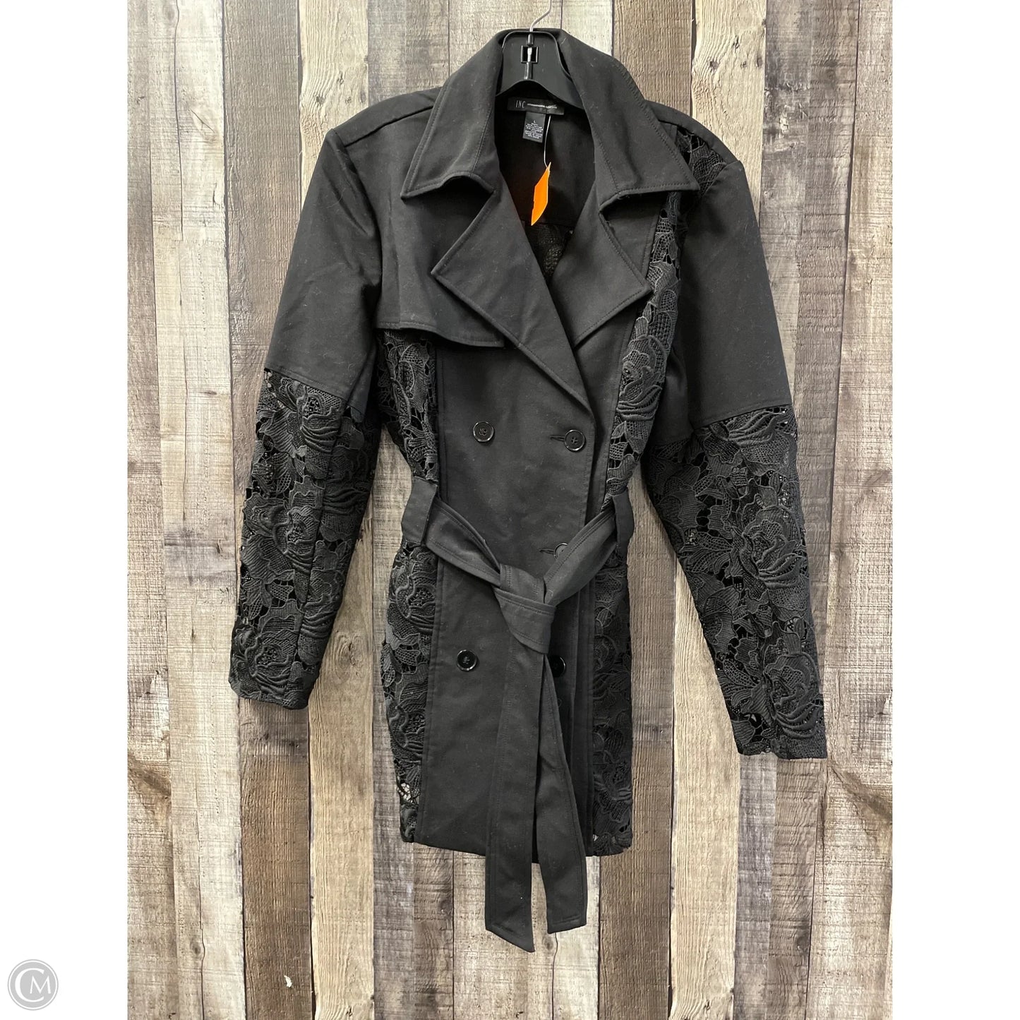 Jacket Other By Inc In Black, Size: L