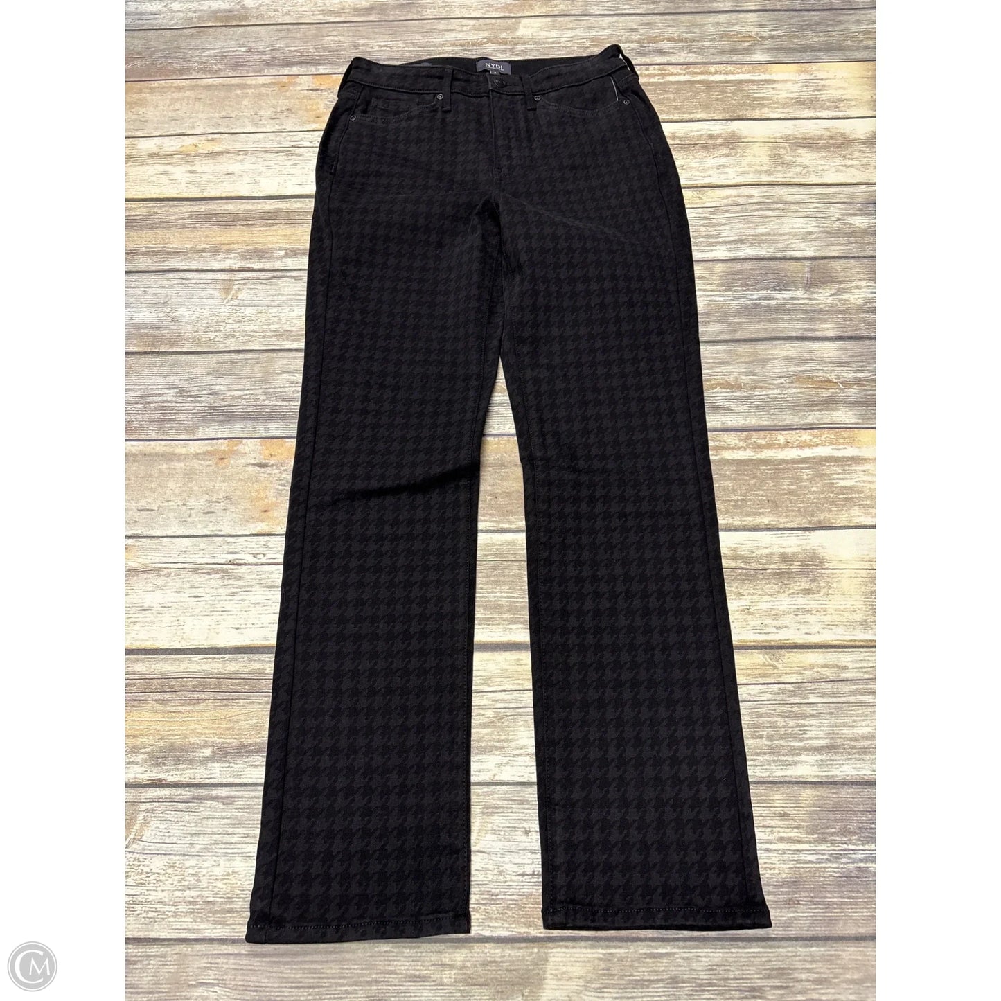 Jeans Straight By Not Your Daughters Jeans In Black, Size: 4