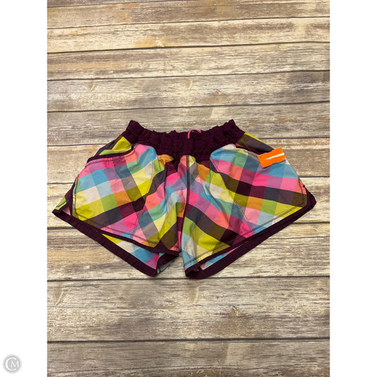 Athletic Shorts By Lululemon In Multi-colored, Size: 12