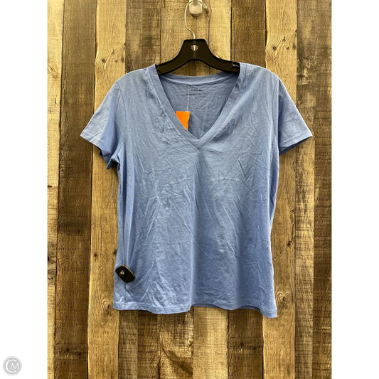 Top Short Sleeve Basic By Vince In Blue, Size: M