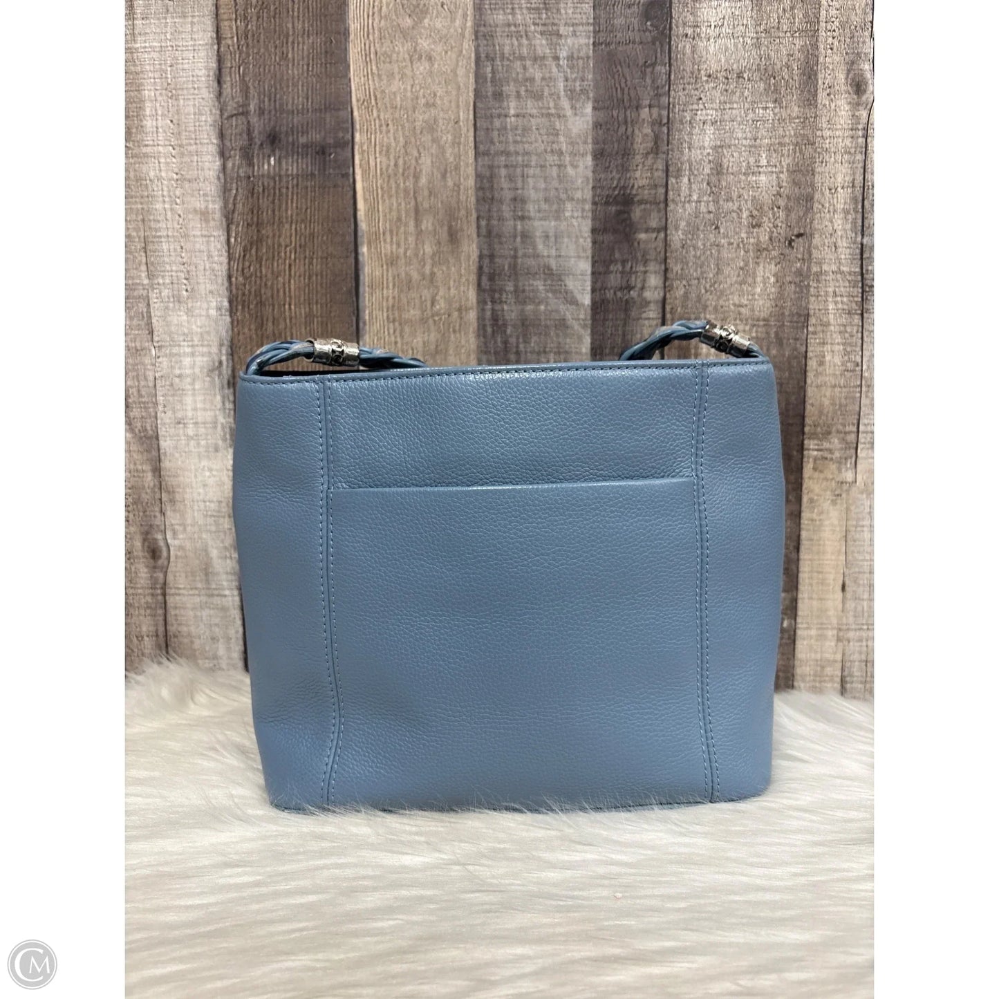 Handbag Leather By Brighton, Size: Medium