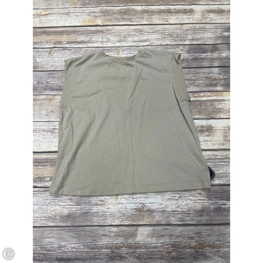 Top Sleeveless By A New Day In Green, Size: M