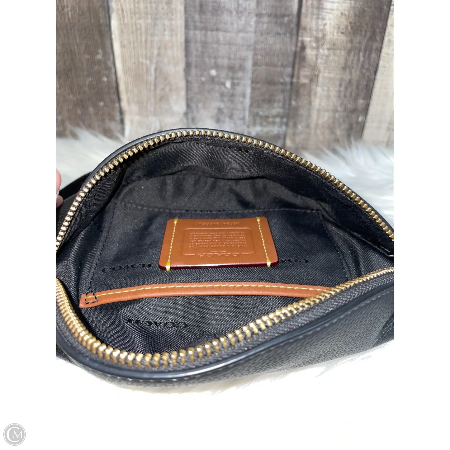 Belt Bag Designer By Coach, Size: Medium