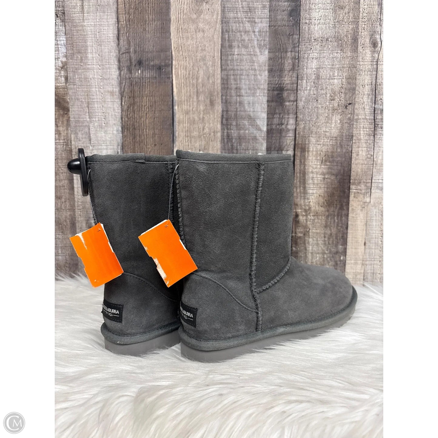 Boots Ankle Flats By Koolaburra By Ugg In Grey, Size: 6