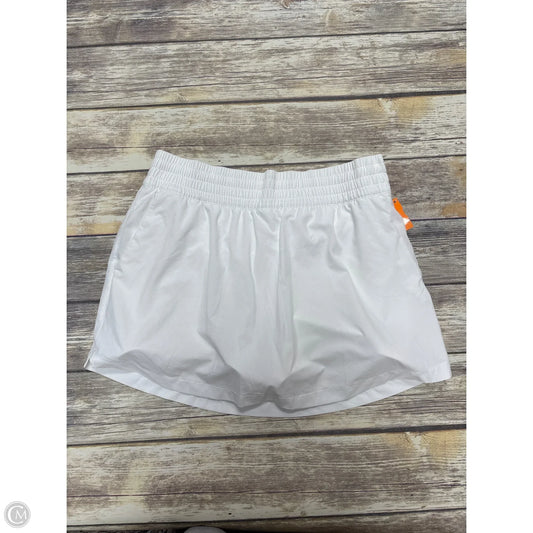 Athletic Skort By Athleta In White, Size: L