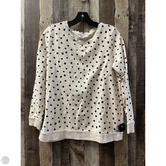 Top Long Sleeve By D&co. In Animal Print, Size: S