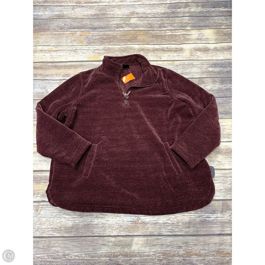 Athletic Fleece By 32 Degrees In Maroon, Size: Xl