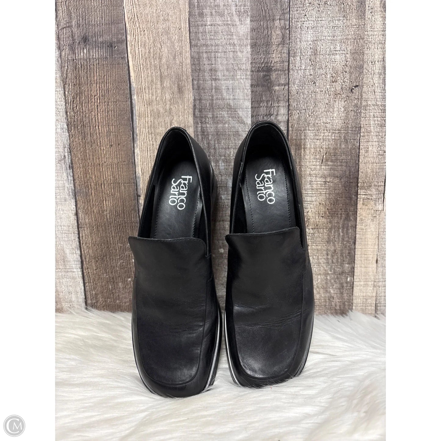 Shoes Heels Block By Franco Sarto In Black, Size: 8.5