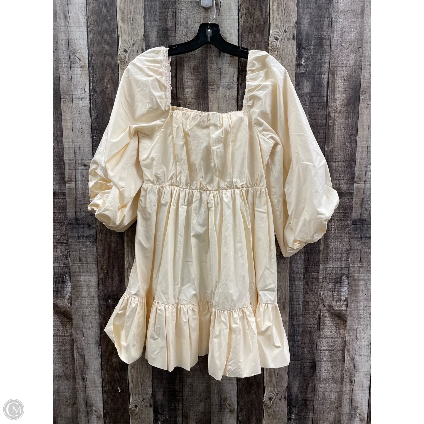 Dress Casual Short By Mare Mare In Cream, Size: S