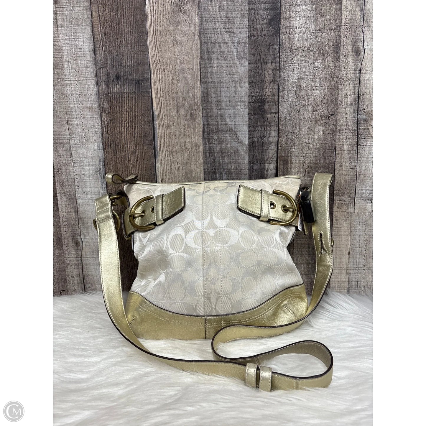 Handbag Designer By Coach, Size: Medium