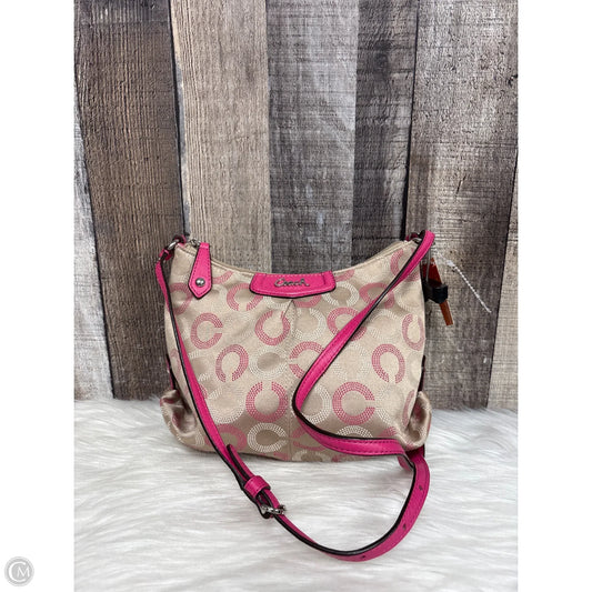 Crossbody Designer By Coach, Size: Small