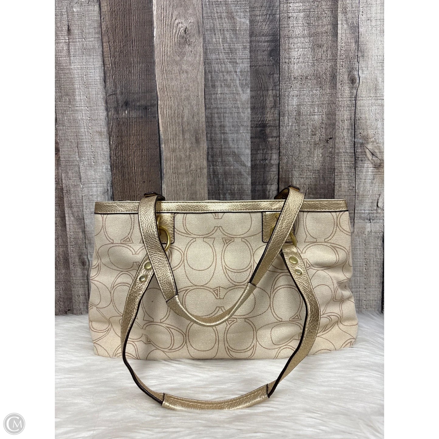 Handbag Designer By Coach, Size: Large