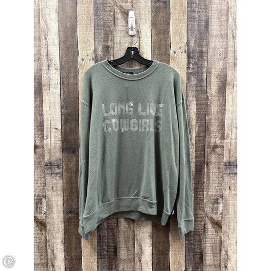 Sweater By Zutter In Green, Size: L