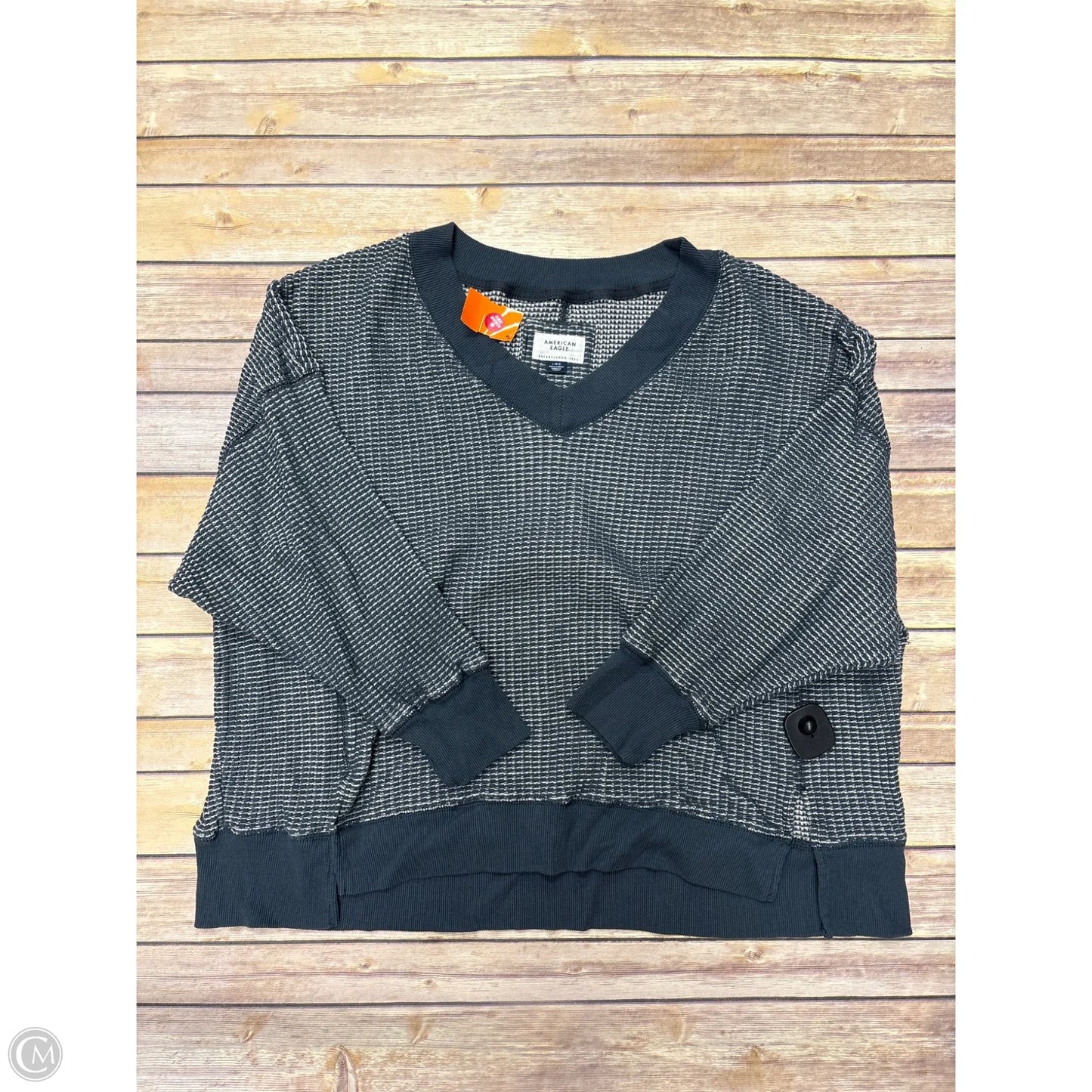 Sweatshirt Crewneck By American Eagle In Blue, Size: L