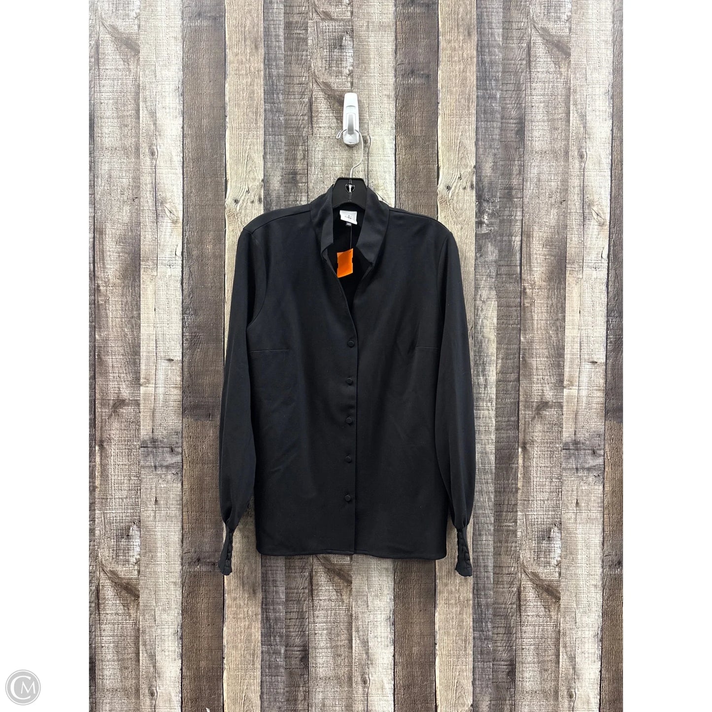 Top Long Sleeve By Cabi In Black, Size: S