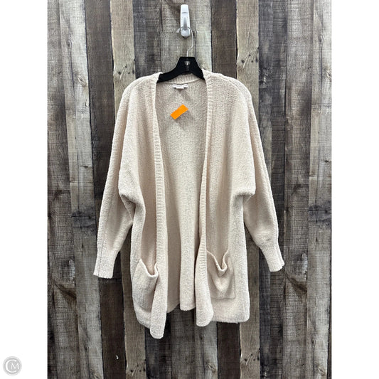 Sweater Cardigan By Sincerely Jules In Beige, Size: S