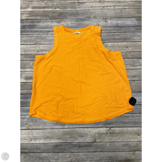 Top Sleeveless By Maurices In Orange, Size: Xxl