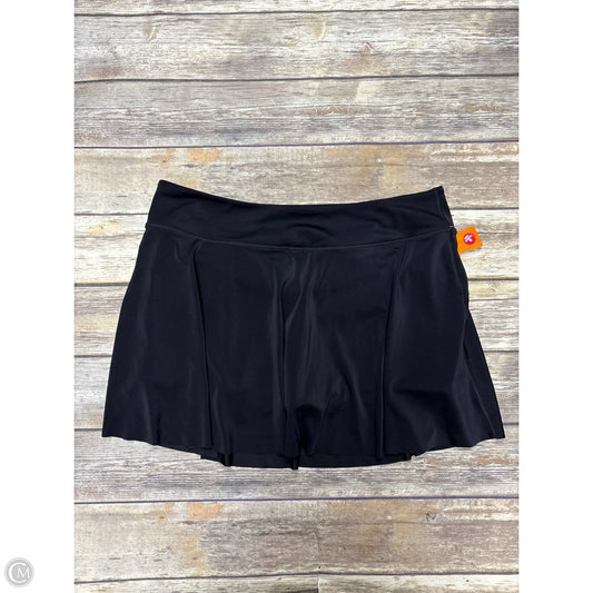 Athletic Skort By Members Mark In Black, Size: Xxl