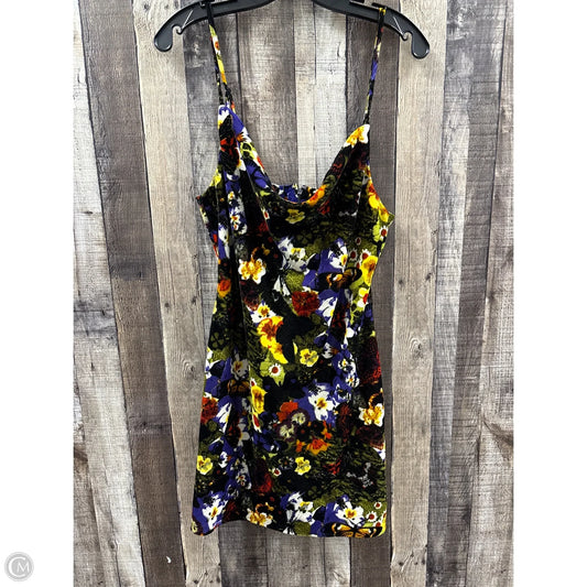 Dress Casual Midi By Urban Outfitters In Multi-colored, Size: L