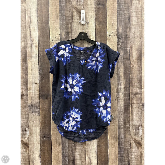 Top Short Sleeve By Simply Vera In Multi-colored, Size: S