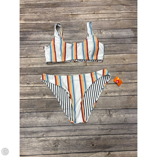Swimsuit 2pc By Shein In Multi-colored, Size: Xl