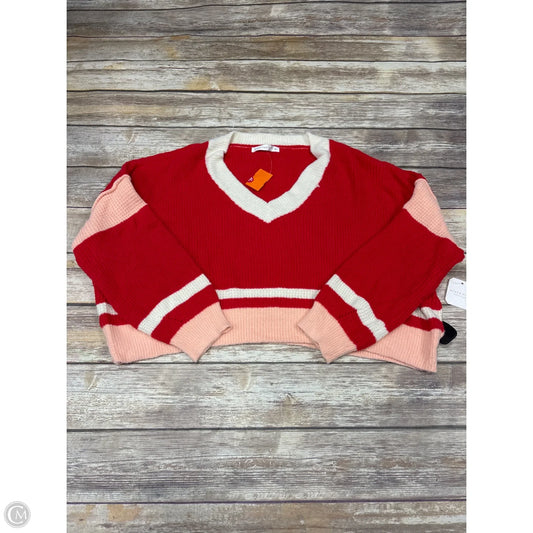 Sweater By Altard State In Red, Size: Xl