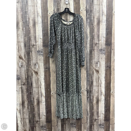 Dress Casual Maxi By Knox Rose In Black & Cream, Size: S