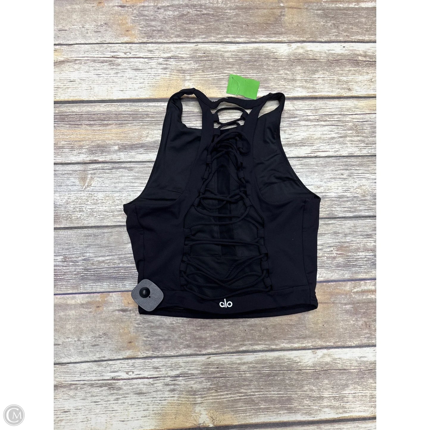 Athletic Bra By Alo In Black, Size: M