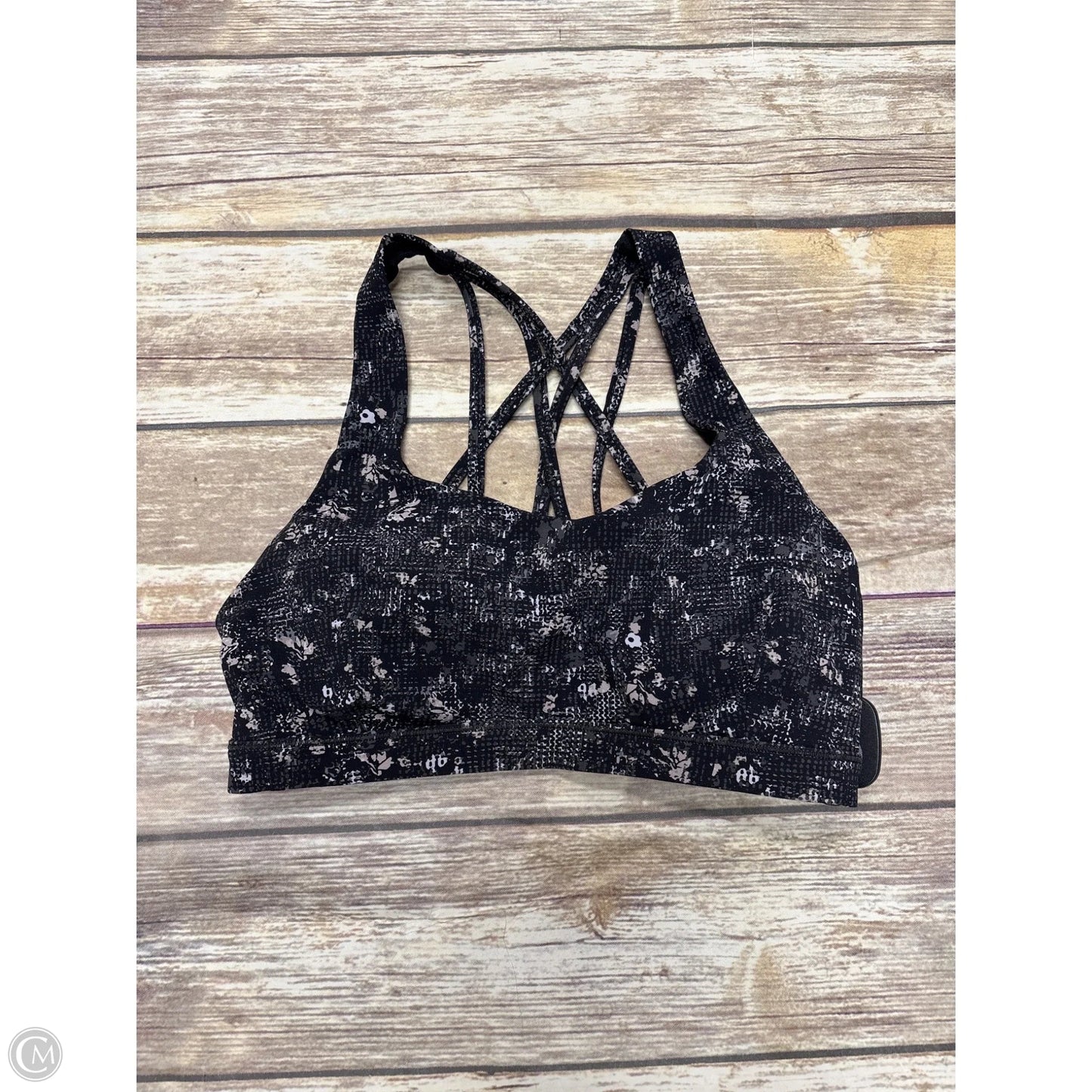 Athletic Bra By Lululemon In Black, Size: 6