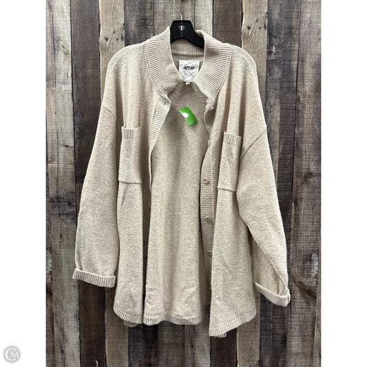 Sweater Cardigan By Aerie In Beige, Size: M