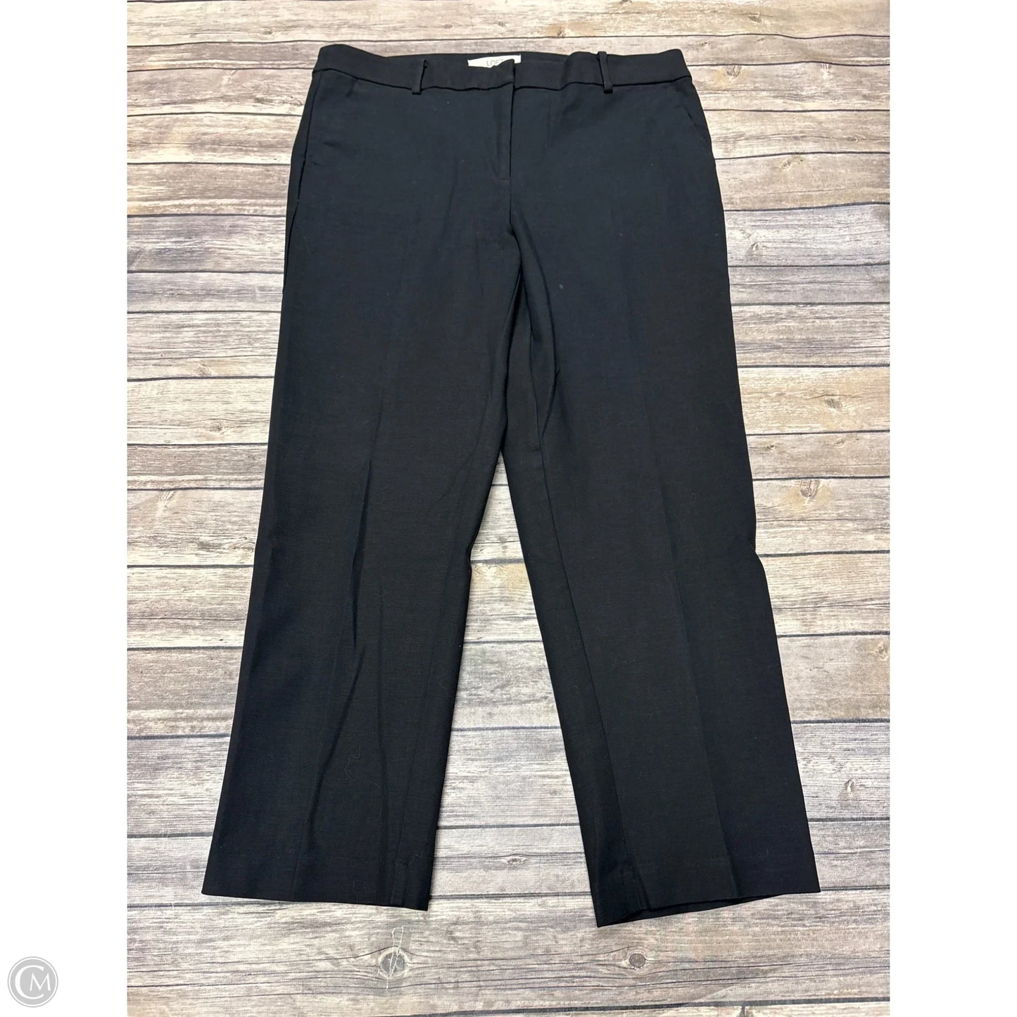 Pants Dress By Loft In Black, Size: 10