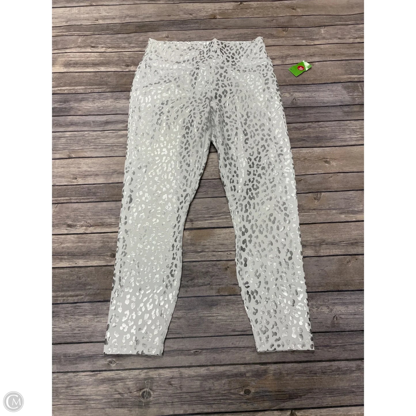 Athletic Leggings By Fabletics In Camouflage Print, Size: M