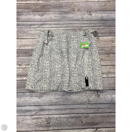 Skirt Mini & Short By Free People In Snakeskin Print, Size: 6