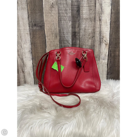 Handbag Designer By Coach, Size: Medium