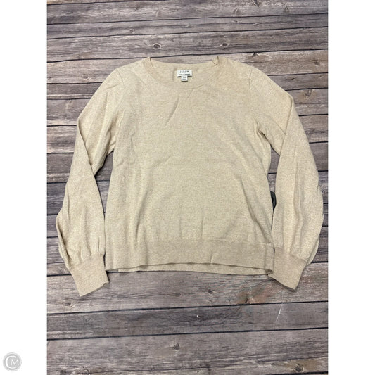 Sweater Cashmere By J. Crew In Tan, Size: Xs