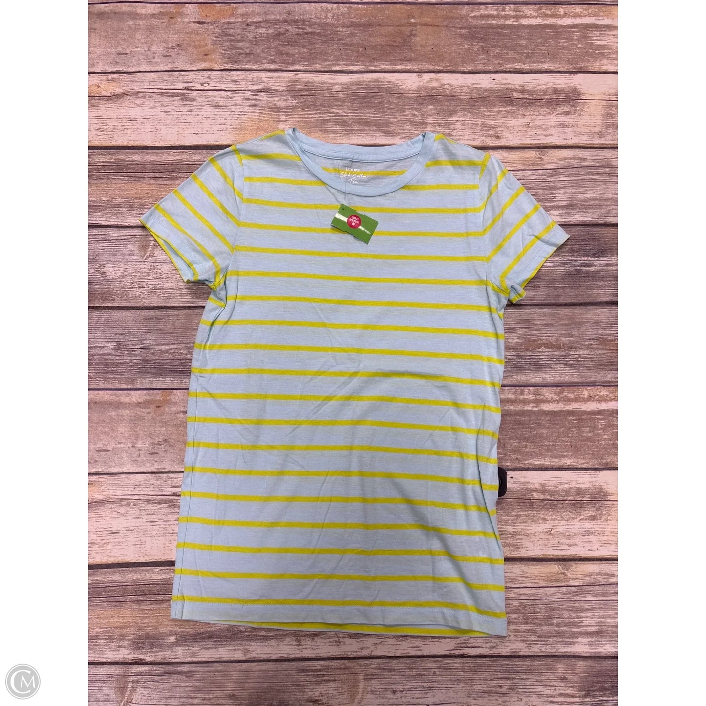 Top Short Sleeve Basic By J. Crew In Green, Size: S
