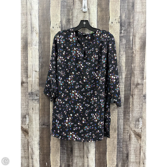 Top 3/4 Sleeve By J. Jill In Floral Print, Size: M