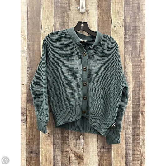 Sweater Cardigan By Cme In Green, Size: S