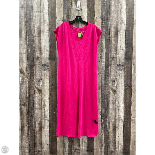 Dress Casual Maxi By Universal Standard In Pink, Size: M