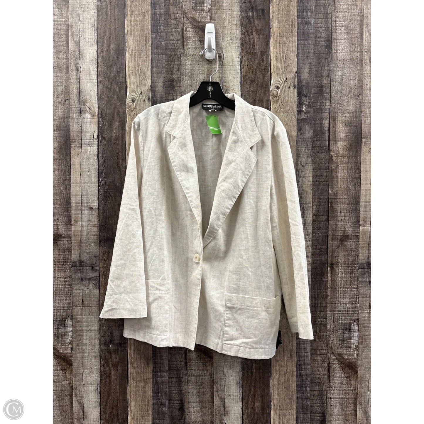 Blazer By Cme In Tan, Size: Lp