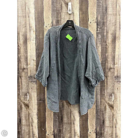 Cardigan By Easel In Grey, Size: M