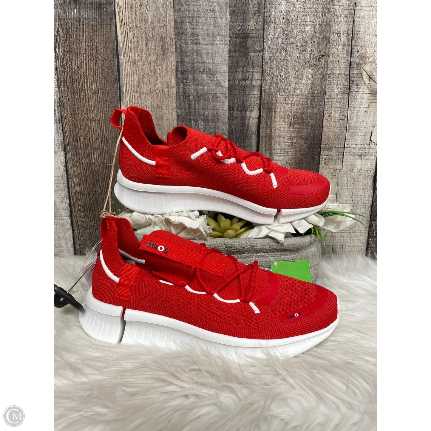 Shoes Athletic By Cme In Red, Size: 5.5
