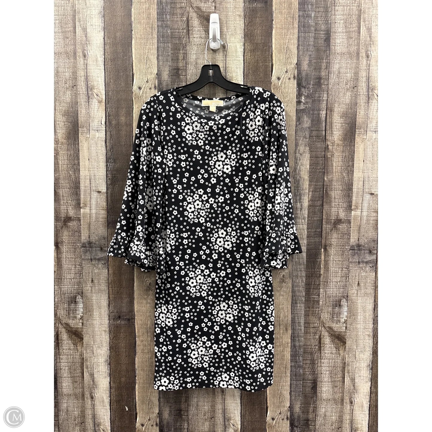 Dress Designer By Michael Kors In Black & White, Size: Xs