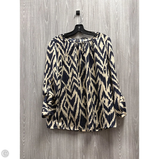 Top Long Sleeve By Shein In Multi-colored, Size: L
